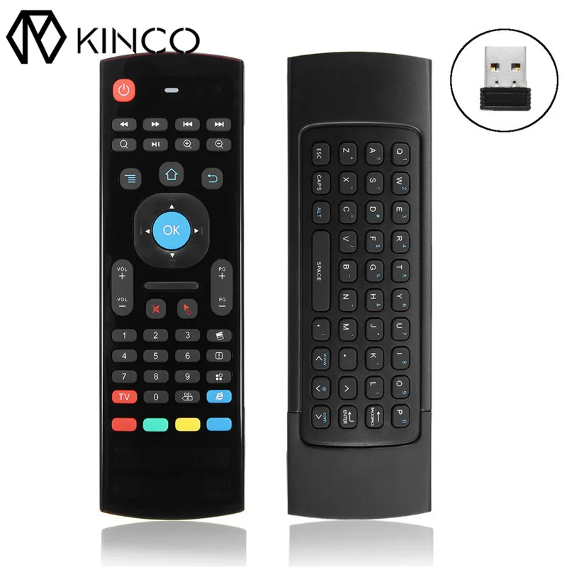 KINCO многофункциональный пульт дистанционного управления 2 4G USB приемник Пульт с 3D