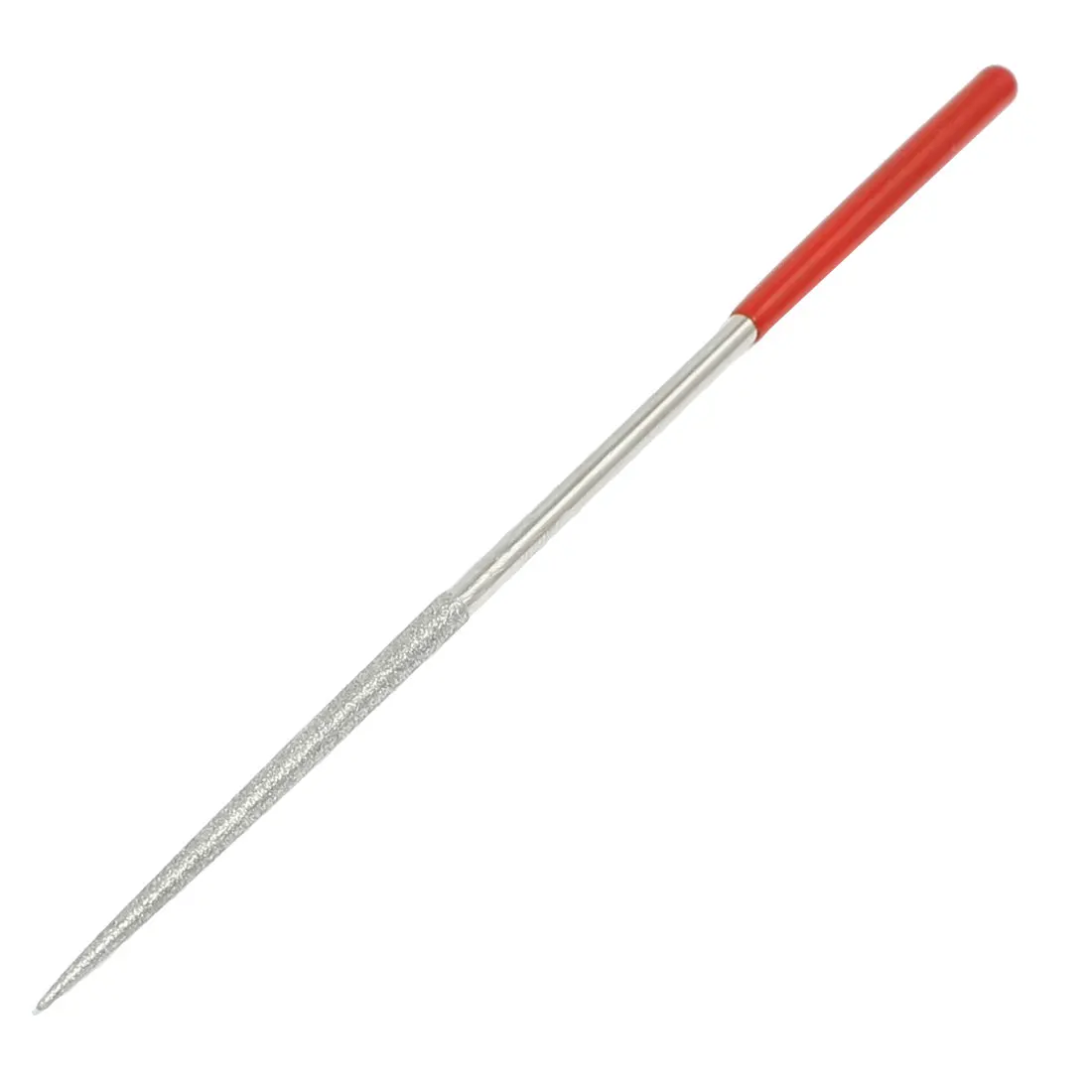 

UXCELL Lapidary Jeweler Round Rat Tail Diamond Files 3Mm X 140Mm Silver Tone Red