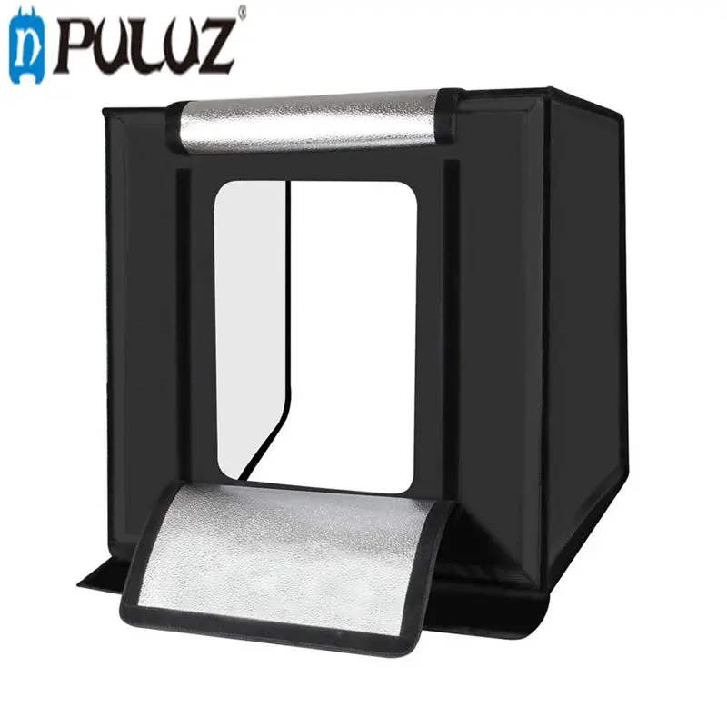 

PULUZ PU5060 60cm Folding Portable 60W 5500K White Light Photo Lighting Studio Shooting Tent Photographic studio Nylon