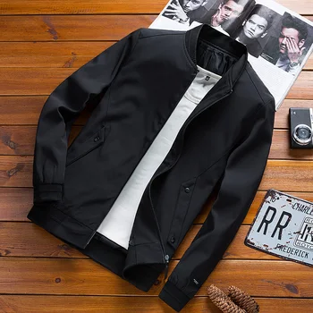

Man Brand Clothing Male Casual Outwear Coat Air Force Slim Windbreaker Jacket Mens Bomber Piolt Jacket