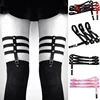 New Fashion Harajuku Rock Punk Cortex Round Shape Manual Foot Ring Gothic Sexy Street Dance Leg Belts O-Ring Foot leather Garter ► Photo 1/6