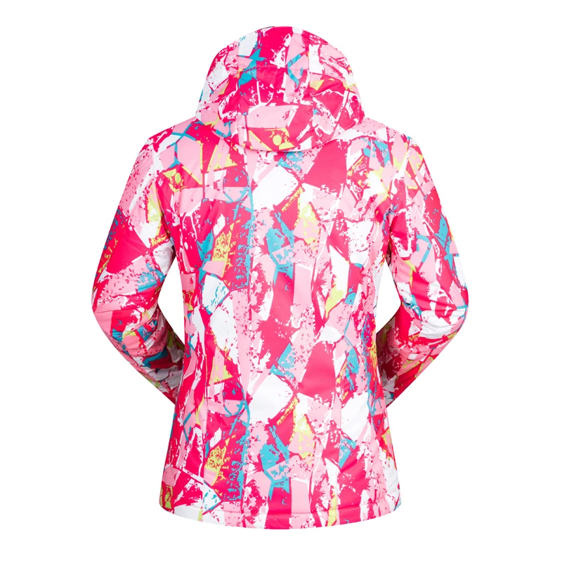 المرأة سترة تزلج للماء سوبر الدافئة الثلوج على الجليد سترة رشاقته في الهواء الطلق الرياضة ارتداء الشتاء التزلج على الجليد سترة
