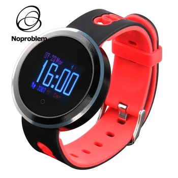

Noproblem 618 heart rate blood oxygen pressure sport pedometer fitness tracker smart bracelet