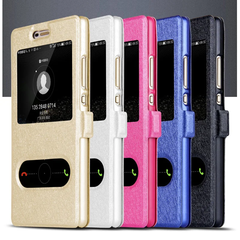 

For LG Q6 Q8 V30 Case Smart Window View Holder Leather Flip Cover For LG G6 G3 G4 G5 G7 Phone Cases Luxury