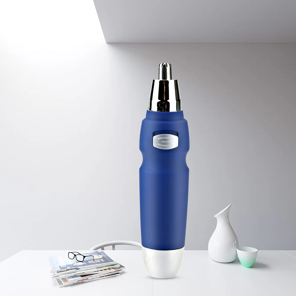 

Hot 1pcs Portable Nose Hair Trimmer Electric Shaver Device Razor for Men Personal Nose Ear Neck Beard Eyebrow Trimmer Remover