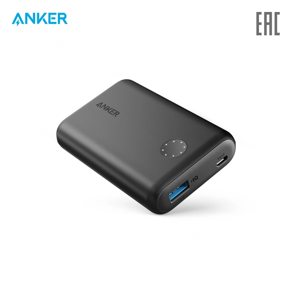 External Battery Pack Anker A1230 charging device charger quick charge anchor anker zolo external battery carbon family