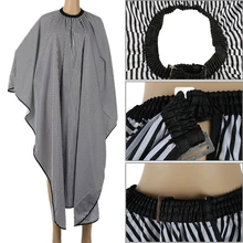 Высокое качество Стрижка Парикмахерская Ткань Водонепроницаемая полоска для стрижки волос фартук накидка для укладки волос Принадлежности для салона парикмахерское платье