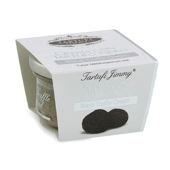 

Made in Italy Black Truffle Cream for Starters & Main Courses - 90 g - Cooking Gourmet Ingredients by Tartufi Jimmy