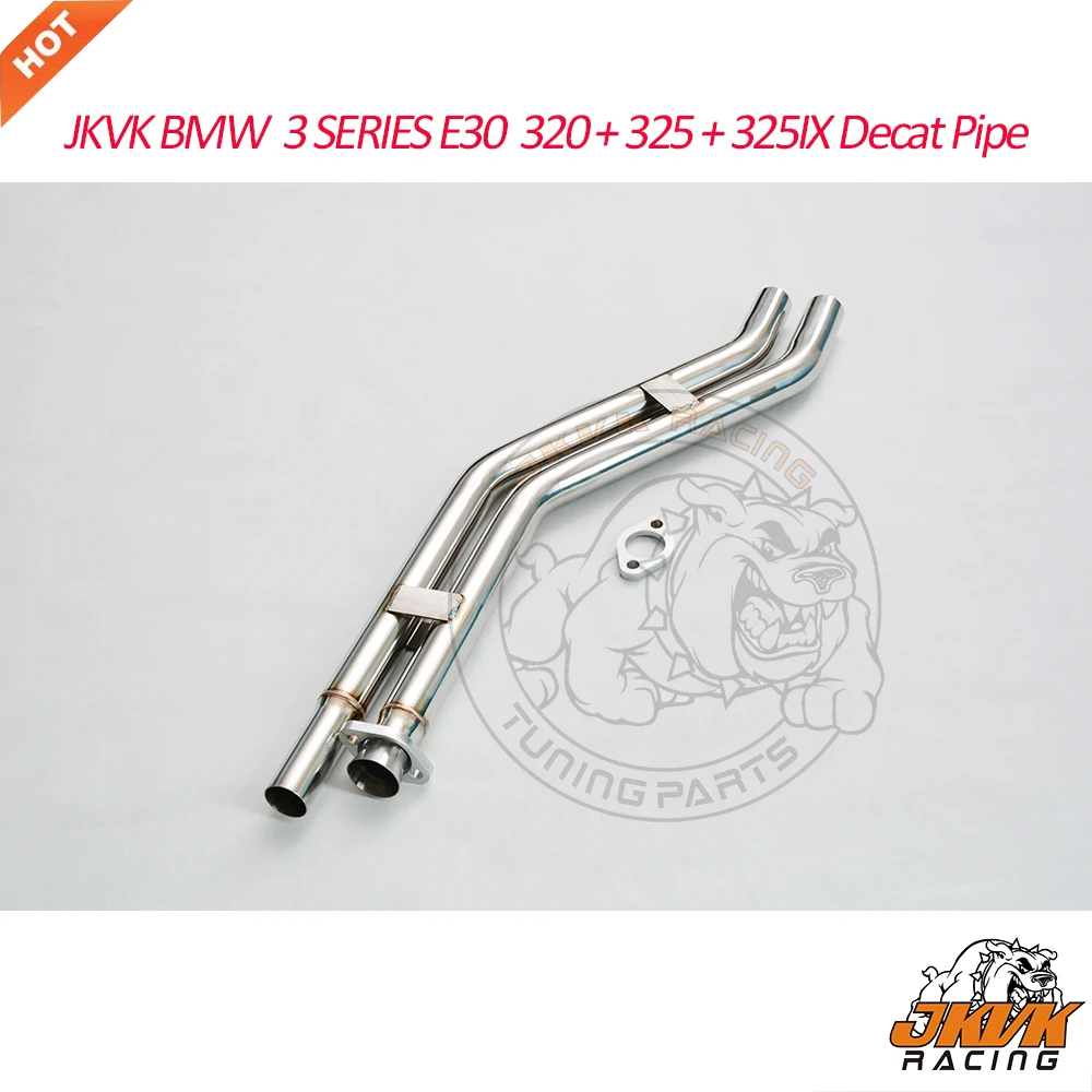 

JKVK RACING STAINLESS STEEL DECATA 3 SERIES E30 320 + 325 + 325IX Downpipe