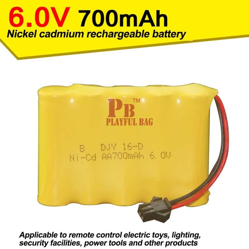 6v700mah nickel cadmium batteries remote control aircraft, automotive
