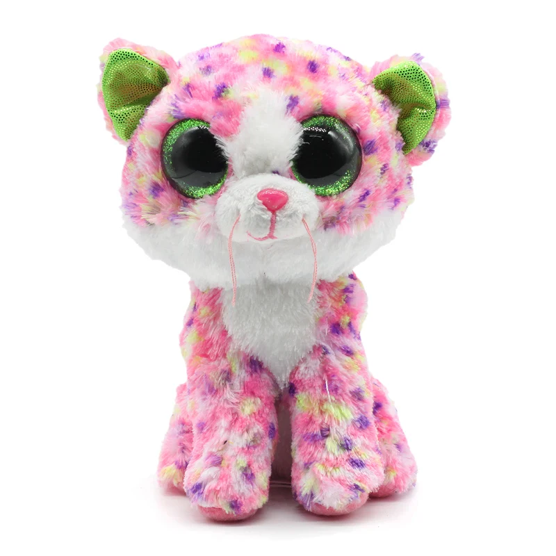 Baby Cat Plush Toy Doll Unicorn 15 cm Gray Ty Beanie Birthday Gift Stuffed & Plush Sophie - Pink Cat