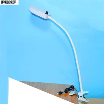

FGHGF PD-5S European Minimalist Style Magnifier Light LED Lights Adjustment Iron Clip Magnifier Nail Lamp Micro-carving Tool