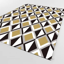 Черный, серый, горчичный плитка геометрический 3d принт Нескользящая микрофибра Гостиная декоративный современный моющийся коврик