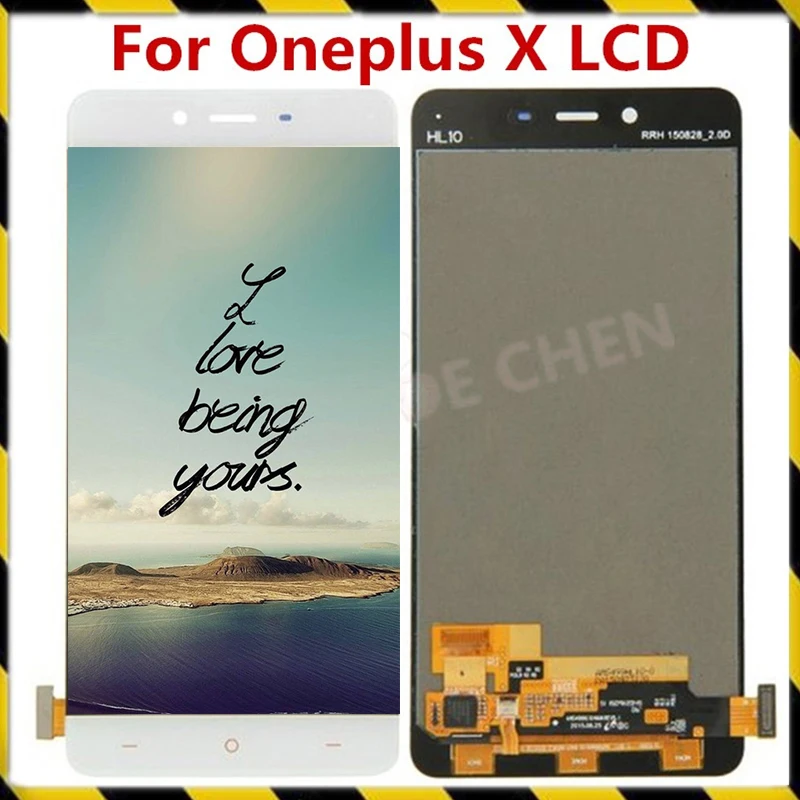 1920x1080 5.0&quotFor Oneplus X LCD Display Touch Screen 100% New Digitizer Glass Panel For E1003 Replacement | Мобильные телефоны
