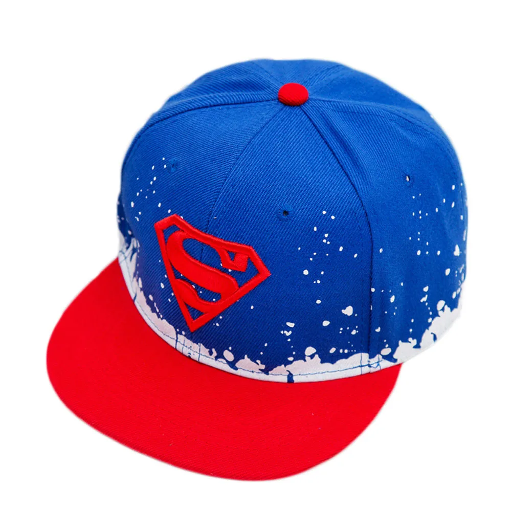 Fashion Superman The Boys Cap Hip hop Cap Snap back Hat 3 10 Years Old