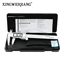 LCD Digital Caliper 0-150mm 6 “Stainless Steel Metal Casing Digital Caliper Vernier Caliper Electronic Caliper+Original Box