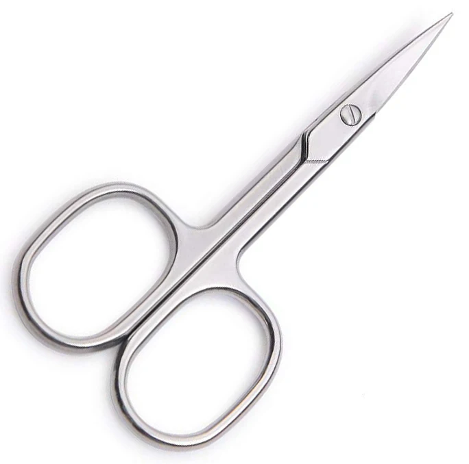 Eyelashes Nose Hair Scissors Beard Eyebrow Trimmer Stainless Steel Thread Medical Sharpness Small | Красота и здоровье