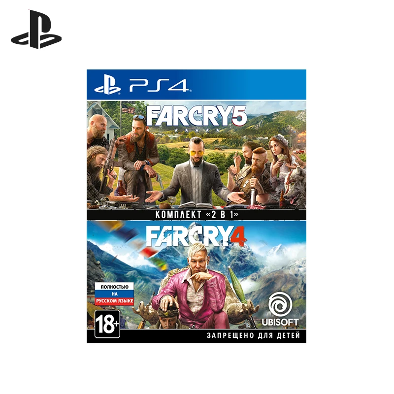Комплект Far Cry 4 + 5 [PS4 русская версия]|Игры для консолей| |