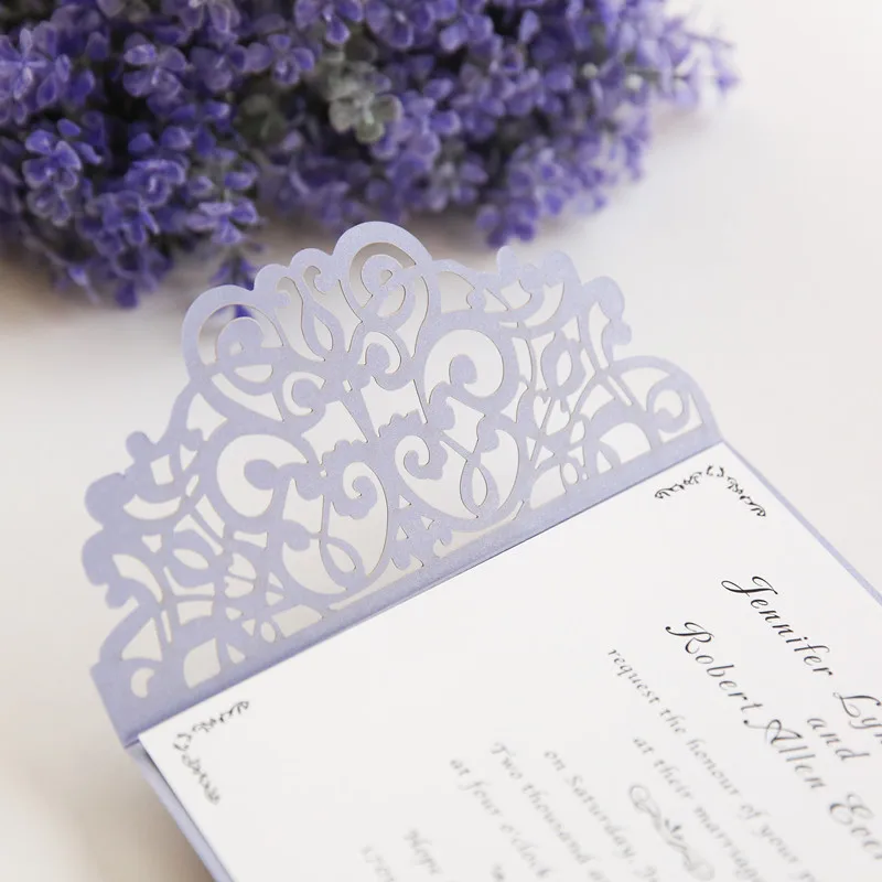 lavender-laser-cut-wedding-invitations-with-grey-ribbon-bows-EWWS124-4
