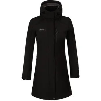 

2019 Women Long Coat Hiking Jacket Softshell Fleece Jacket Windproof Breathable Hard-wearing Clothing Female Riding Climbing New