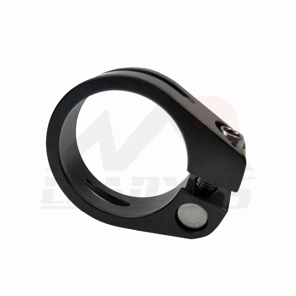 

LEADXUS Aluminum Alloy Seatpost Clamp Black/Red Bicycle Seat Post Clamp 34.9mm/31.8mm for 31.6mm/27.2mm Seat Post
