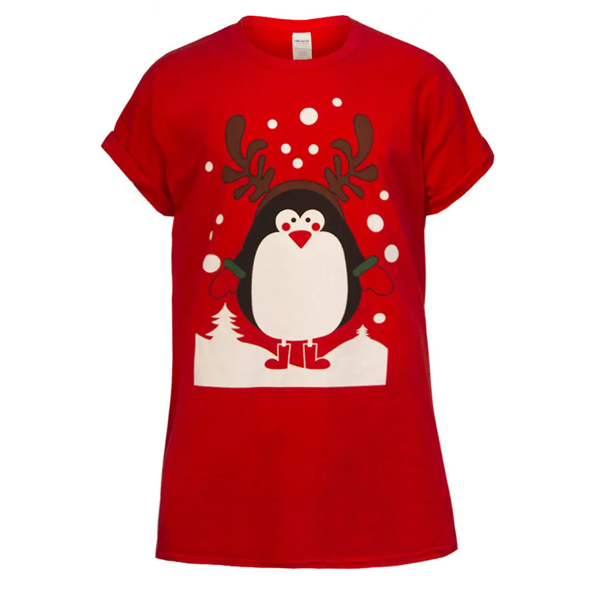 Зимняя теплая Одинаковая одежда для всей семьи; Мужская и Женская рождественская футболка унисекс с принтом Xmax; Рождественский топ с изображением Санта-Клауса, оленя, снеговика - Цвет: as picture