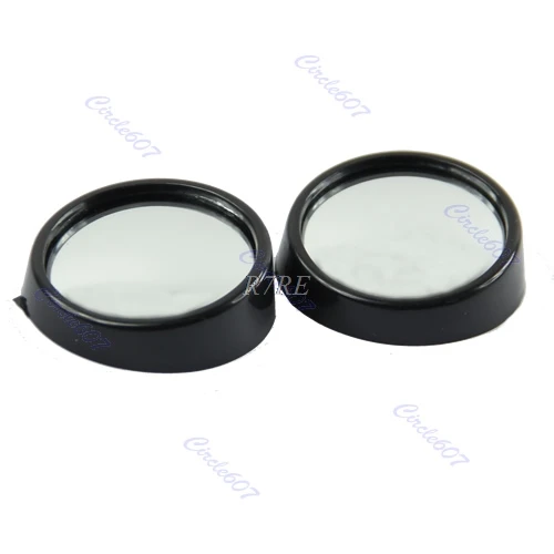 

2017 NEW Car Vehicle 2pcs Driver Wide Angle Round Convex Mirror Blind Spot Auto RearView MAY24_50