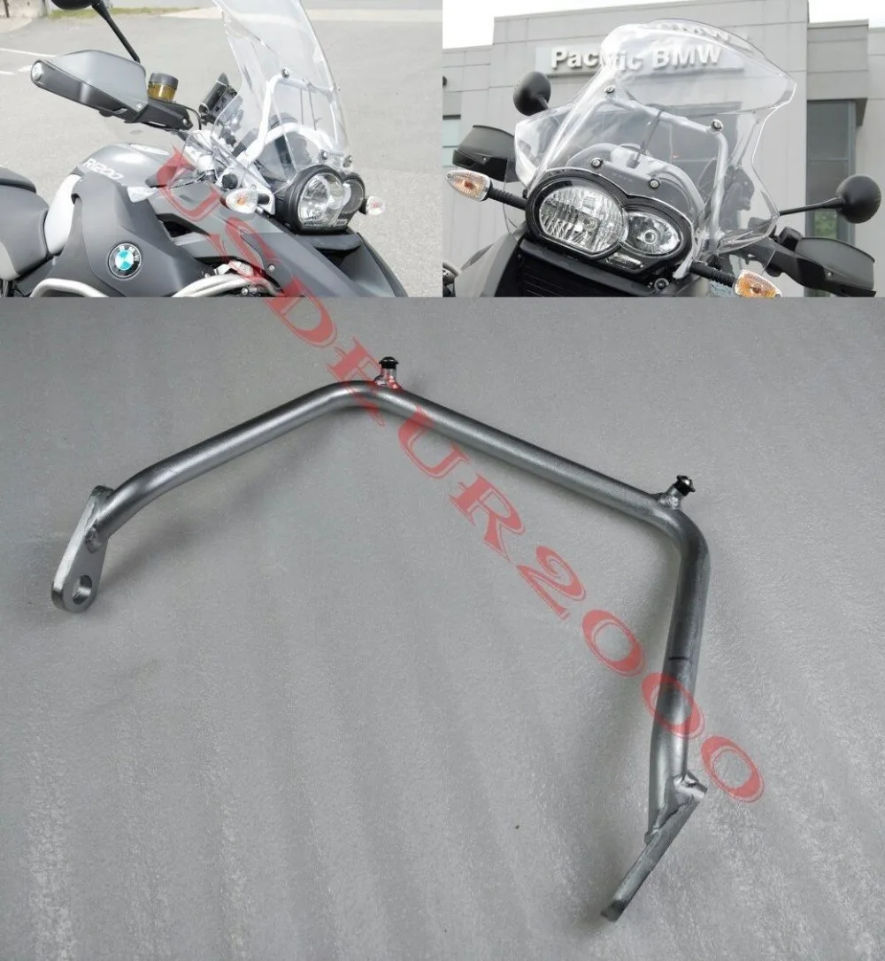 

Windshield Windscreen Mounting Bracket For BMW R1200GS ADV Standard 04-12 2004 2005 2006 2007 2008 2009 2010 2011 2012 silver
