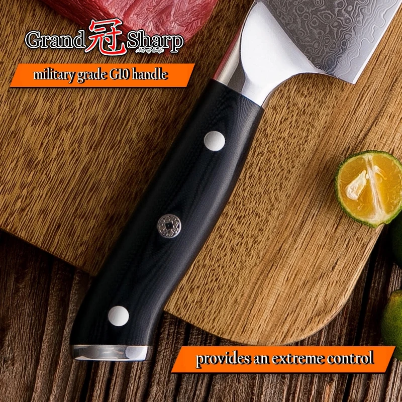 Professional Kitchen Knives Japanese Damascus vg10 Chef Knife 67 Layers Stainless Steel Gyuto Cooking Tools Fish Meat Vegetables