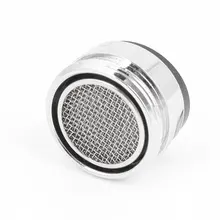 UXCELL 20 мм Наружная резьба Серебряный тон водосберегающий кран фильтр чистая носик сопло аэратора W уплотнительная прокладка для завода