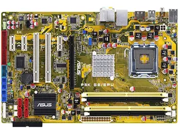 

Socket LGA 775 For ASUS P5K SE/EPU Original Used Desktop for Intel P35 Motherboard DDR2 USB2.0 SATA2