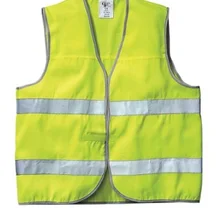 Желтый Рабочий жилет с высокой талией VISIBILITA