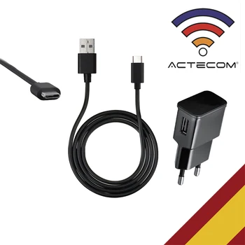 

ACTECOM CARGADOR 2A + CABLE USB 3.1 TIPO C USB PARA SAMSUNG S8 S8 EDGE +