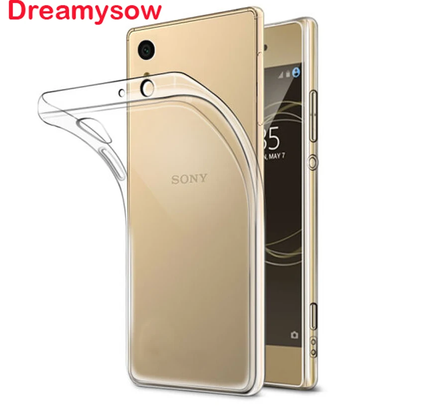 

Dreamysow Case Transparent For Sony Xperia XZ1 XZs Z5 Compact XA1 Ultra Plus X XA XZ XZ Premium Plus L1 Z3 Mini Soft TPU Cover
