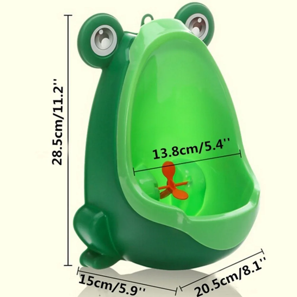 Для маленьких мальчиков незначительное Туалет Обучение лягушка дети стоят Вертикальная писсуар мальчиков Penico Пи Младенческая малышей