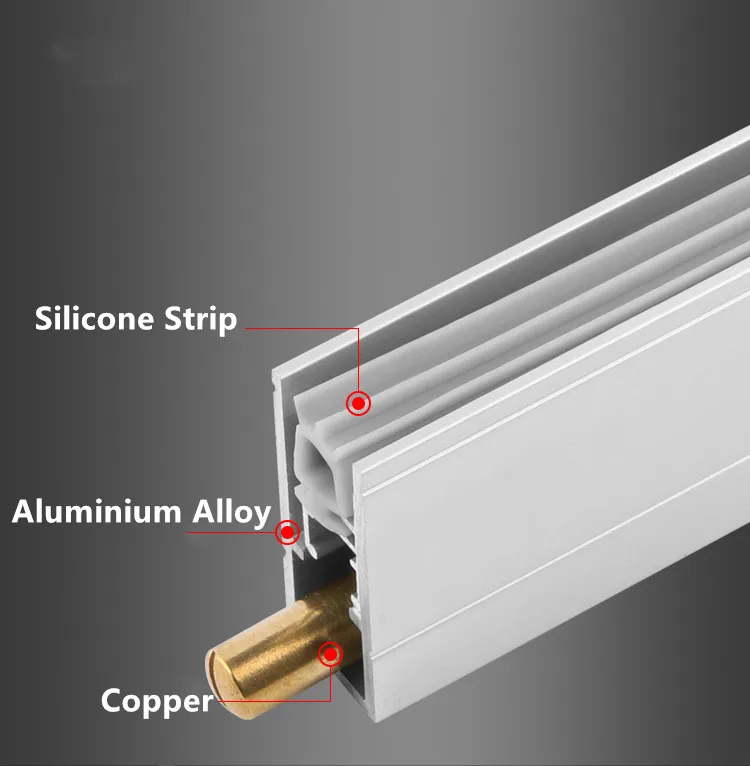 Personalizado Selos Inferiores Da Porta Automática Para