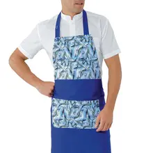 Мужской фартук необычная рыба