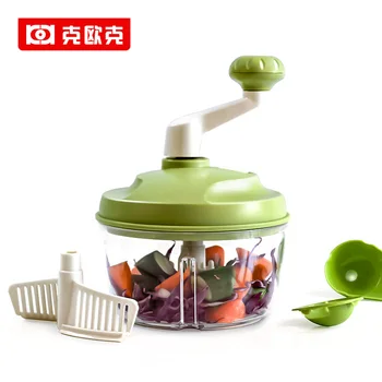 

Free shipping multi-function manual food processor 4 in 1 with good quality smart kitchen gadget