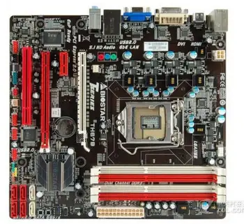 

BIOSTAR TH67B Original Used Desktop Motherboard H67 LGA 1155 DDR3 16G SATA2 USB2.0 Micro ATX