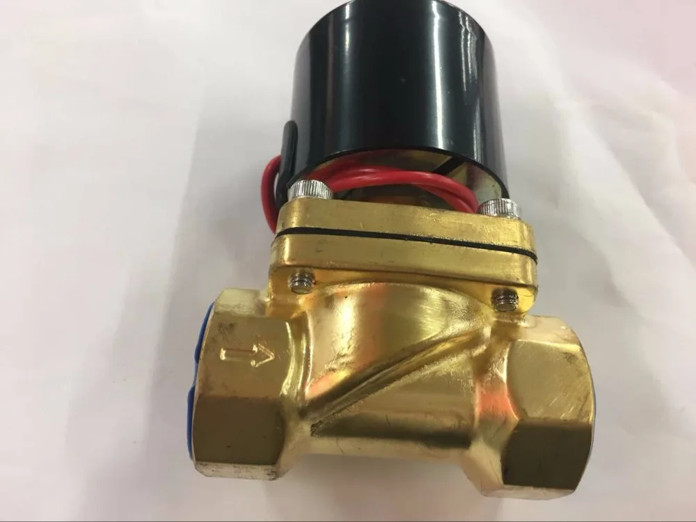 Высокое качество Электрический электромагнитный клапан Вода Воздух N/C 24 В DC 3/" ZW-20