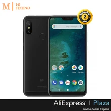 Global Version, Xiaomi Mi A2 lite 4 GB + 64GB, Color Black Gold and Blue, google Play and Castilian installed, Camera dual.