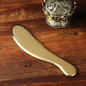 

Brass Copper Gua Sha Board Body Massage Tool Guasha Board For Acupuncture Scraping Massager Tools SPA Acupuncture Scraper