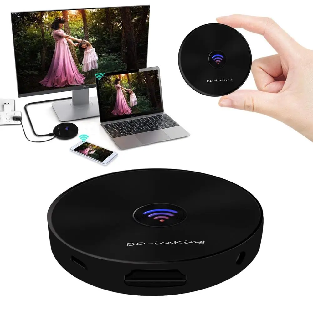 1080P HD tv Stick беспроводной WiFi Дисплей приемник для ТВ тюнера Airplay медиа стример