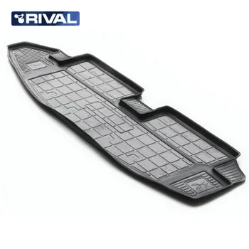 

For Chevrolet Trailblazer 2012-2016 trunk mat for cars with 7-seats saloon Rival 11008003