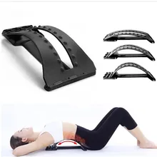 Прямая поставка, 1 шт., массажные носилки для спины, фитнес-оборудование, растягивающиеся, расслабляющие носилки, поясничная поддержка, боль в спине, облегчение хиропрактики