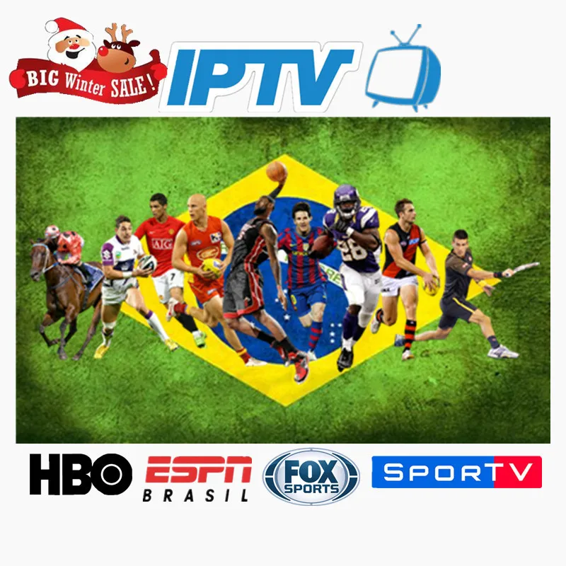 Brazil IPTV HDTV Smart IPTV M3U Hotclub IPTV for Android Box Latin
