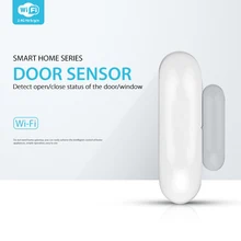 SmartYIBA WiFi дверь/окно открыть/закрыть детектор Alarmes поддержка Amazom Alexa/Google Assistant etc.2.4G умный датчик двери Сигнализация