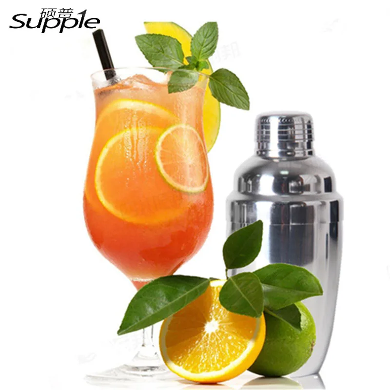 1 pcs 550ml Cocktail Shakers Stainless Steel Shaker Mixer Drink