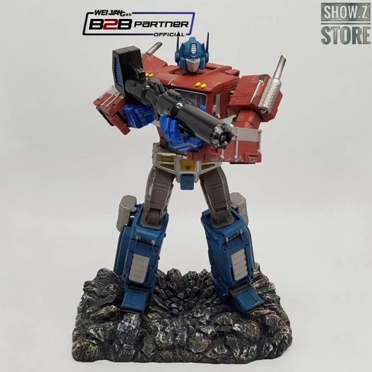 

[Show.Z Store]Weijiang WJ MPP-10 MPP10 Commander OP Battle Damaged Oversized MP-10 Limited Edition w/ Display Base Action Figure