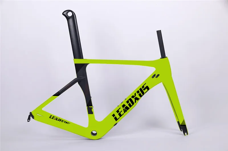 Sale LEADXUS GAM180 Strong Aero Carbon Bicycle Frame Road Aero Bike Carbon Fiber Frame Many Colors Choice 28